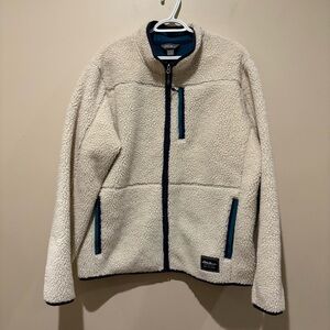 Eddie Bauer Men's Chilali Faux Shearling
Fleece Jacket size XL